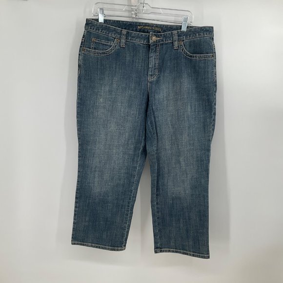 Michael Kors Denim - MICHAEL KORS Cropped Capri Jeans Womens Size 12 Denim Capris